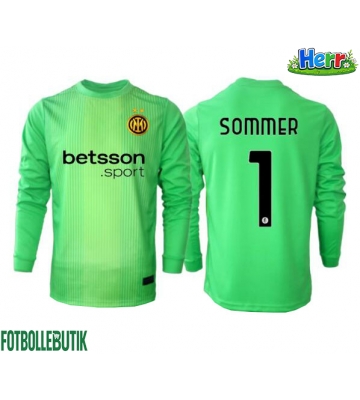Inter Milan Yann Sommer #1 Målvakt Tredje Tröja 2025-26 Långärmad